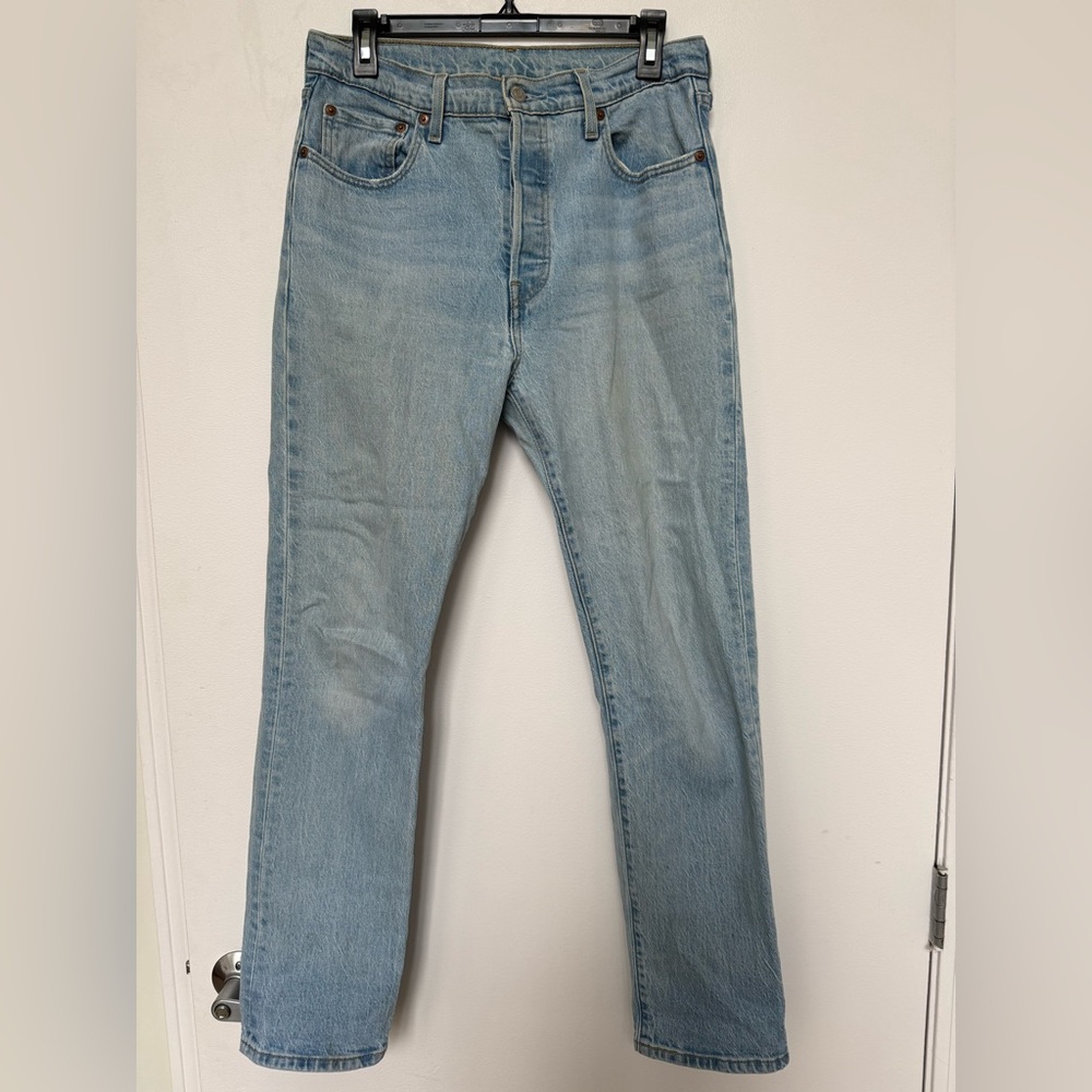 Levi's Blue Straight Jeans Classic Style